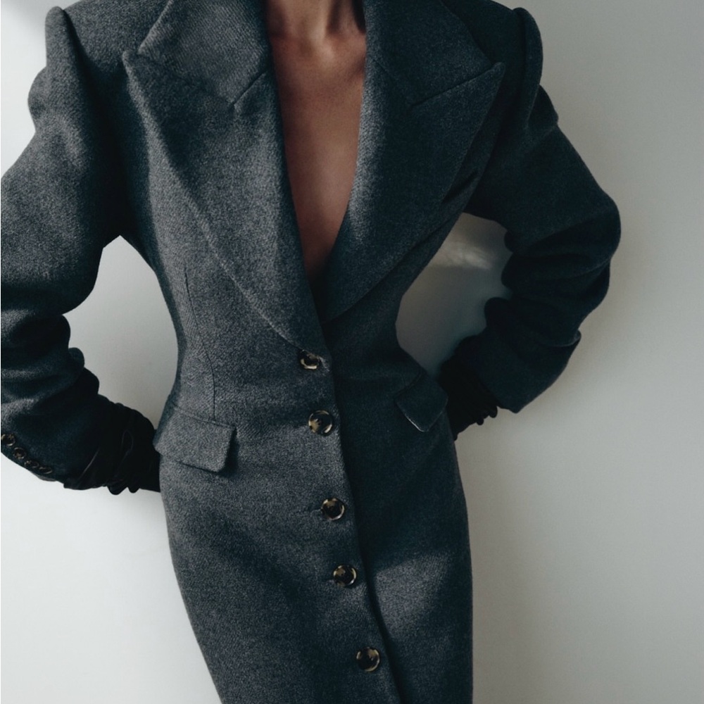 Helsa NWOT HELSA ITALIAN WOOL BLEND TOPCOAT - Picture 8 of 14